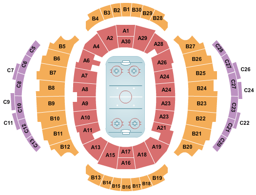 Avicii Arena Pittsburgh Penguins Seating Chart